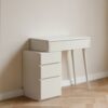 Table Dresser Without Mirror, Compact Dresser Accessories Storage Drawer - White - Image 5