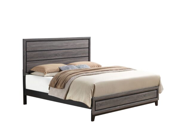 Mirage - King Bed - Gray