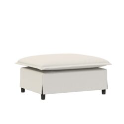 Ottoman Module For Modular Sectional Sofa Wide Seat - Beige