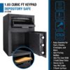 Dx200 Keypad Depository Safe - Black - Image 8