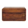 Avora - Wall Mounted Nightstand - Brown - Image 6