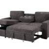 Territory - Pull Out Sofa Bed - Dark Gray - Image 5