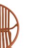Modern Outdoor 7 Piece Expandable Dining Set With Stackable Chairs - Orange / Teak - Image 18