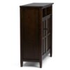 Warm Shaker - Medium Storage Media Cabinet - Tobacco Brown - Image 3