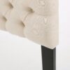 Annecy - Contemporary Upholstered Full / Queen Fabric Headboard - Beige - Image 8