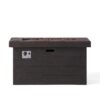 Custer - Rectangular Fire Pit 50, 000 Btu Magnesium Oxide - Brown - Image 15