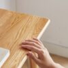 Computer Desk, Study Desk With Drawer Simple Work From Home - Oak Natural - Image 5