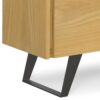 Lowry - Medium Storage Cabinet - Oak Veneer - Image 6