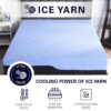 Refresh - 12" King Size Flex Head Latex Foam Hybrid Mattress And Adjustable Base Bundle - Blue - Image 16