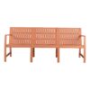 1 Piece Indoor / Outdoor 3 Seater Sofa, UV Resistant, Waterproof And Durable - Apricot Brown - Image 8