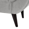 Alma - Tufted Flared Arm Entryway Bench - Opal Gray - Image 8
