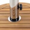 Ralph - Round Umbrella Base - Teak - Image 11