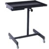 Adjustable Tear Down Work Table With Drawer For Garages, Repair Shops, And Diy, Portable, (4) 2.5" Swivel Casters, 220 Pound Capacity, Rubber Corners, Heavy Duty Steel - Black - Image 9