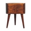 Odyssey - Tripod Bedside Table - Chestnut - Image 9