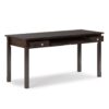 Avalon - Large Desk - Tobacco Brown - Image 2