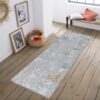 Textures - 5'3" X 7' Polypropylene, Area Rug - Multi / White - Image 5