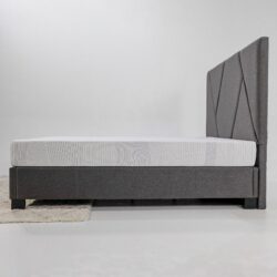 Regen - 8" King Size Cooling Copper Infused Memory Foam Mattress - White