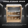 Modern 30" Freestanding Bathroom Vanity With Ceramic Sink And 2 Soft Closing Doors - Oak - Image 6