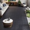 Zz Style Patio Deck Tiles, Diy Module Interlocking Decking Tiles Floor Tile Outdoor And Indoor, Easy And Quick Installation Court Tiles For Porch Poolside Balcony Backyard 44 Pieces - Dark Gray - Image 5