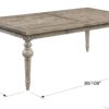 Ludin - Butterfly Leaf Dining Table - Taupe - Image 5