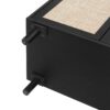 2 Door, 3 Drawer Cabinet, Suitable For Bedroom - Black - Image 16