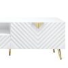 Gaines - High Gloss TV Stand - White - Image 4