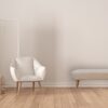 Boucle Hallway Bench - Cream - Image 10