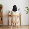 Computer Study, Work Desk Dressing Table Slim With Drawer - Oak Natural - Image 2