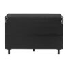 2 Door, 3 Drawer Cabinet, Suitable For Bedroom - Black - Image 10