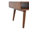 Curved Coffee Table - Chestnut - Image 6