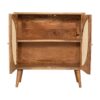 Close Knit Leaf Cabinet - Oak - Image 7