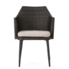 Kenneth - 3 Pieces Chat Set Outdoor Furniture - Brown Multi - Image 8
