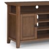 Amherst - TV Media Stand - Rustic Natural Aged Brown - Image 6