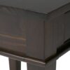 Carlton - Home Office Desk - Dark Tobacco Brown - Image 4
