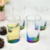 Leading Ware Oval Halo Acrylic Glasses Drinking, 15Oz (Set of 4) Hi Ball, Bpa Free - Clear - Image 5