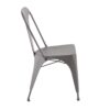 Austin - Industrial Dining Chair (Set of 2) - Matte Gray - Image 3