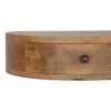 Wall Mounted Rounded Nightstand - Oak - Image 4