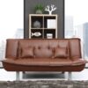 Lionel - Sofa Bed - Brown - Image 3
