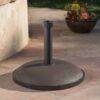 Um Holder Round Umbrella Base 66 Lbs Concrete - Brown - Image 6