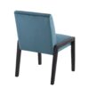Carmen - Contemporary Chair (Set of 2) - Teal / Black - Image 4