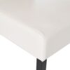 Carter - 5 Tuft Dining Chair With Button Tufted Backrest And Espresso Legs - Ivory - Image 12