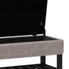 Lomond - Storage Ottoman Bench - Distressed Gray Taupe - Image 5