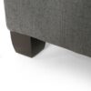 Isabella - Ottoman Contemporary Storage Solution - Dark Gray - Image 9