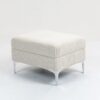 Modular Sectional Sofa Square Ottoman Module, Storage Ottoman Footrest - Beige - Image 6