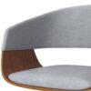 Lowell - Adjustable Swivel Bar Stool - Stone Gray - Image 9