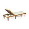 Ariana - Wood Chaise Lounge - Teak - Image 6