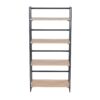 Dakota - Contemporary Bookcase - Black / Natural - Image 5