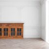 Large Glazed Sideboard - Chestnut - Image 10