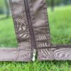 13 0 Outdoor Patio Gazebo Canopy Tent With Ventilated Double Roof And Mosquito Net (Detachable Mesh Screen On All Sides) Suitable For Lawn Garden Backyard And Deck Top - Brown - Image 17