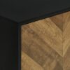 TV Stand, Console, Media Entertainment Center, Storage Cabinet, Modern Design - Black - Image 6